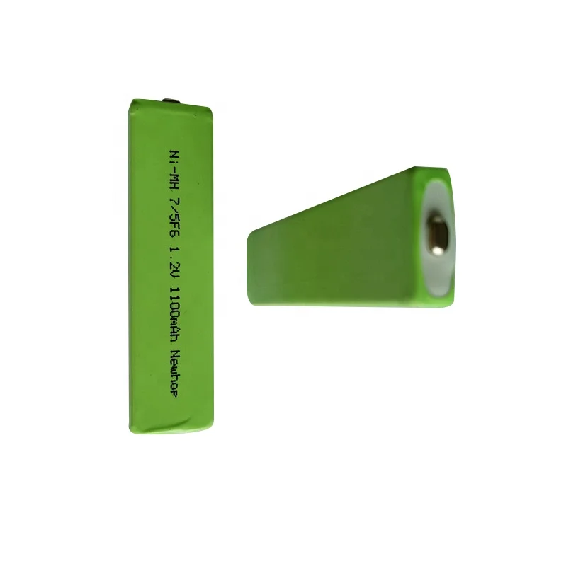 Перезаряжаемые батареи для жевательной резинки ni mh 3/5f6 2/3f6 4/5f6 7/5f6 1 2 В ni-mh f6 nimh призматический аккумулятор 750 мАч 1100