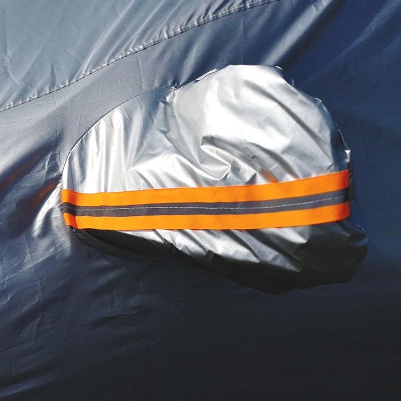 100% Weather-Proof Car Cover,Heavy-Duty Windproof, Snowproof, Dustproof, 100% Sun And Uv Protective Outdoor Car Cover
