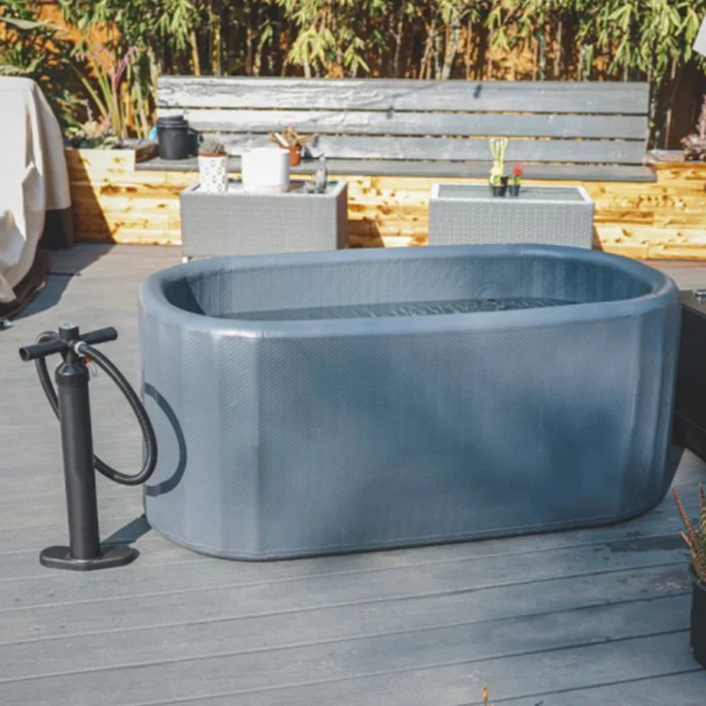 Cold Plunge Chiller 1hp Inflatable Ice Bath Sauna Cold Plunge For Health