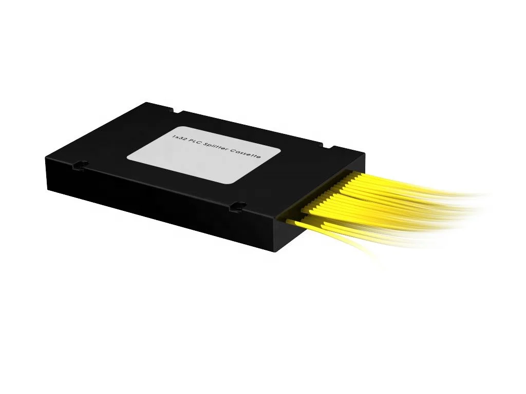 FTTH PON Network CATV 1x32 ABS box Type 1*32 Optical PLC Fiber Optic Splitter