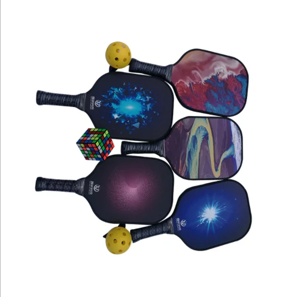  diamond/round shape custom logo light weight high quality pro fiberglass carbon 3k 12k 18k padel