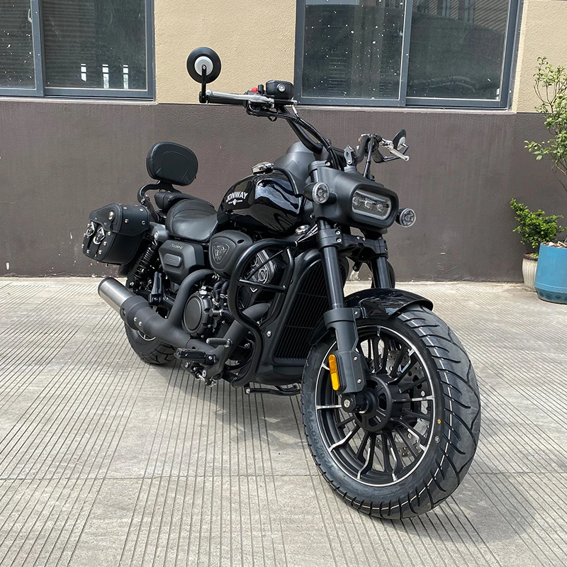 Best Selling Classic Vintage 250cc 400cc Cruiser Motorcycles EEC Certified Max Speed 140km/h Gas Adult Motorcycle