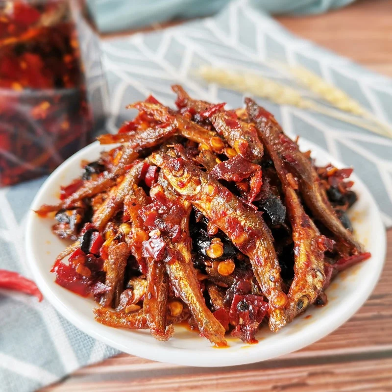 
Dry salted fish jerki spicy seafood snacks food import from Chinese 