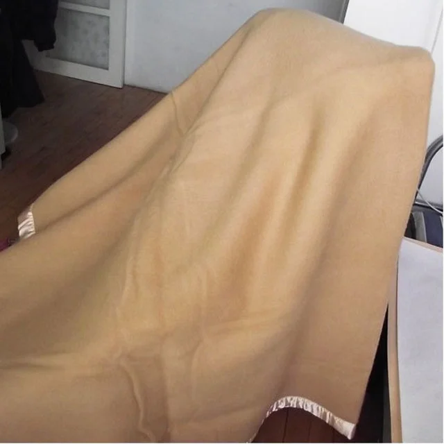 High Quality Wholesale Wool Blankets,  Custom Woollen Blanket for Outdoor Camping and Travelling