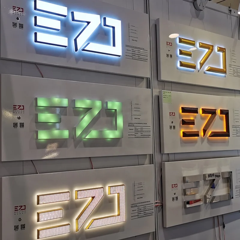 EZD  interior wayfinding signs door number plate modern house numbers