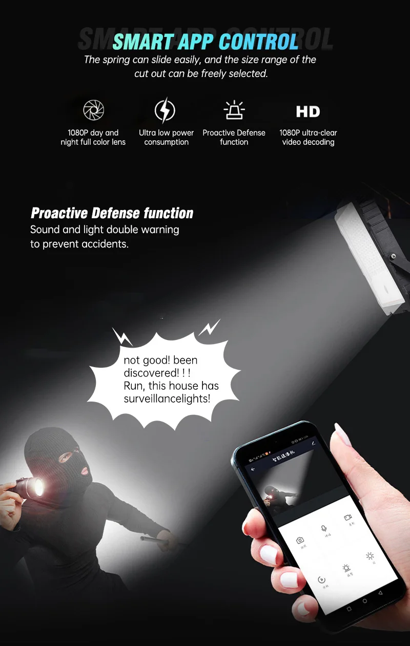 IP65 outdoor home warehouse cctv camera focus led solar flood light 500w 600w 1000w custom watt