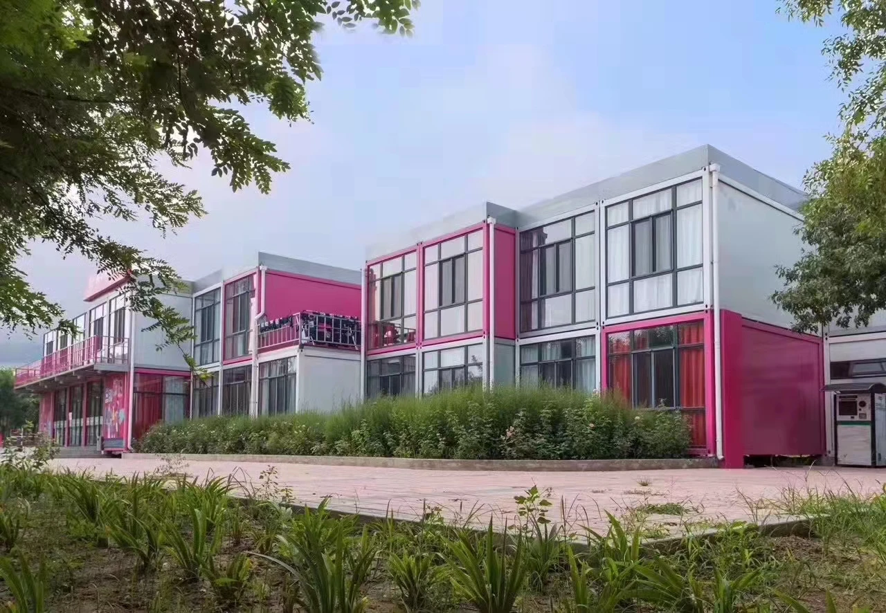 Prefabricated steel structure Luxury container house all with steel structure prefab house made by Headstream