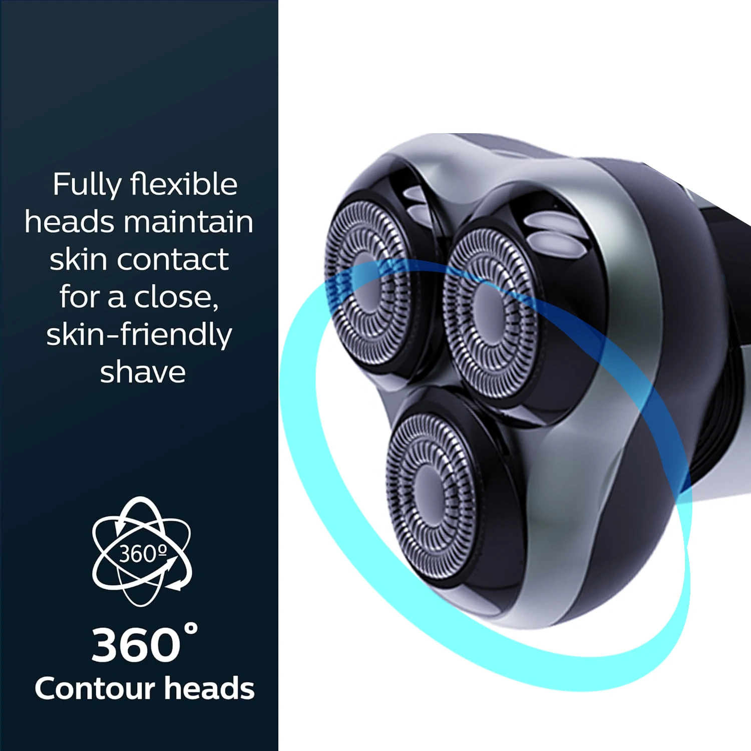 Washable Mini Rechargeable 6 in 1/7 in 1 Professional Electric Dual Foil Shaver for Men