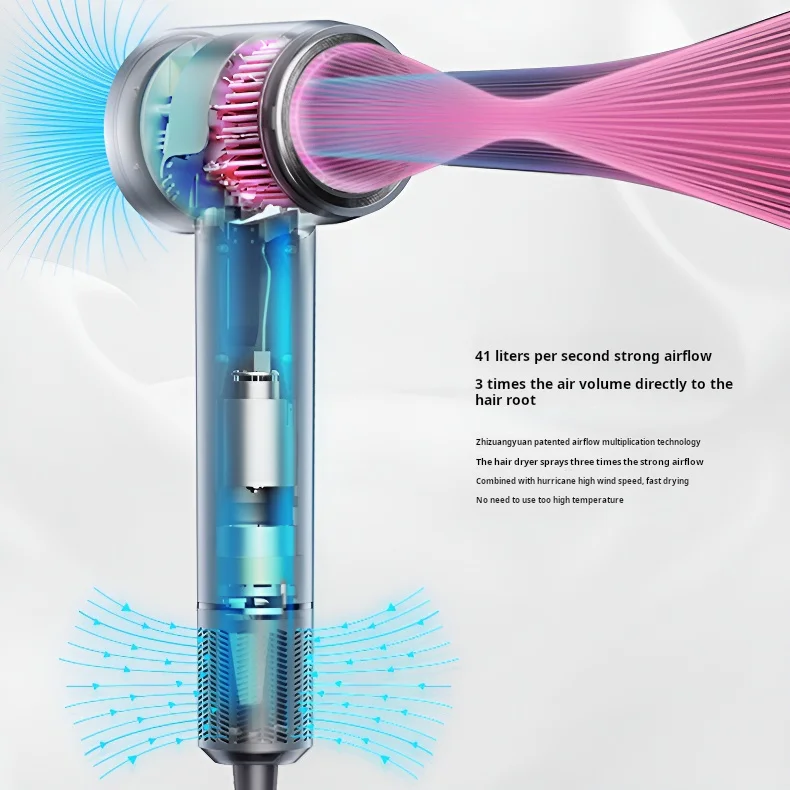 Popular Top Selling Hair Salon Hair Dryer Removable Filter High Temperature Resistant Plastic Case Hair Blower