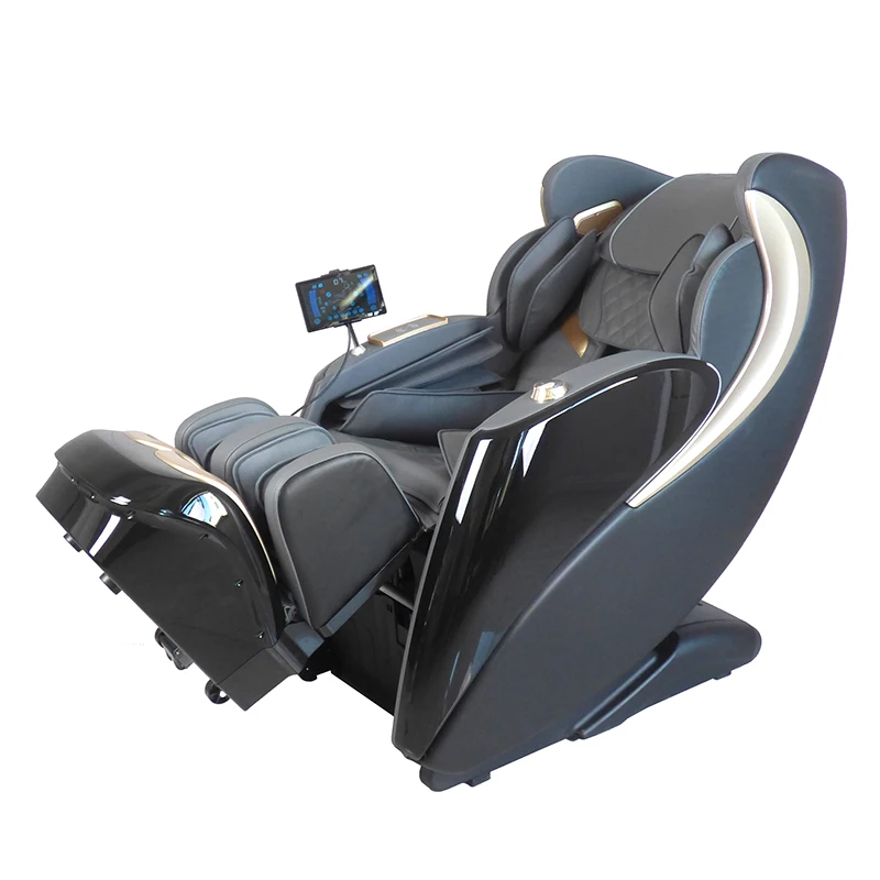 Luxury Electric Full Body Shiatsu Kneading Chair Massage 3D L Track Zero Gravity Massage Chair