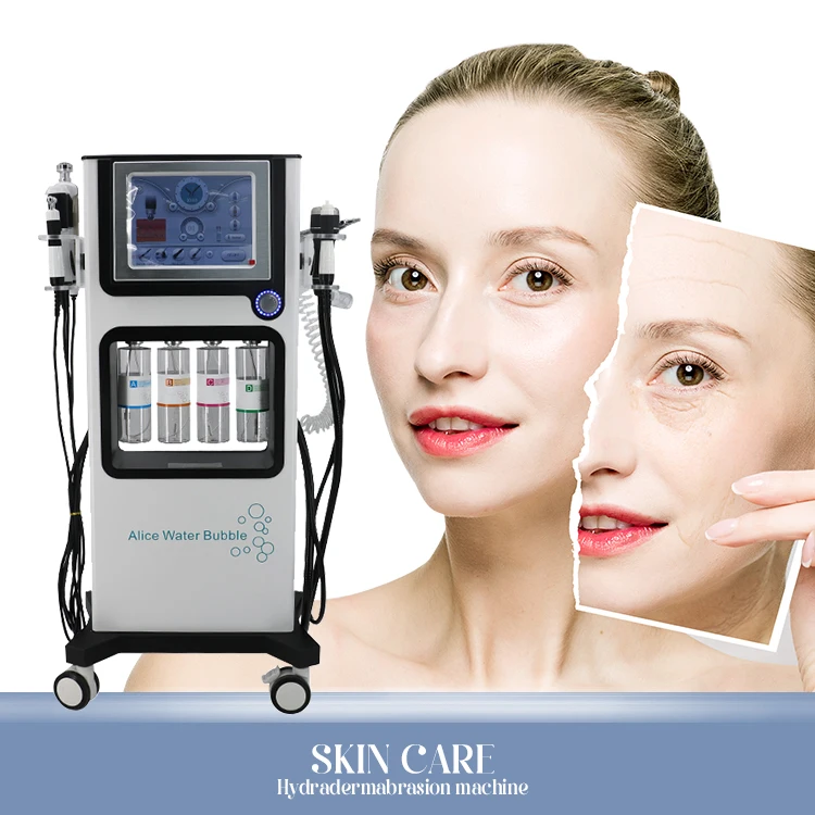 7 In 1 Hydrofacials Diamond Dermabrasion facial Machine jet peel water peel CO2 Cleaning machine