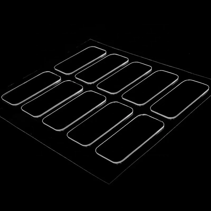 Nano Sticky Tape Double Sided Removable Washable Pu Gel Silicone Adhesive Rubber Sheet Pads