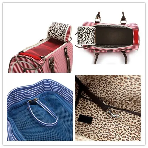 Wholesales Luxury Designer Pet Handbag Women Shoulder Tote Bag Carrier for Small Cat Dog Rabbit Quality Shoulder Carrier