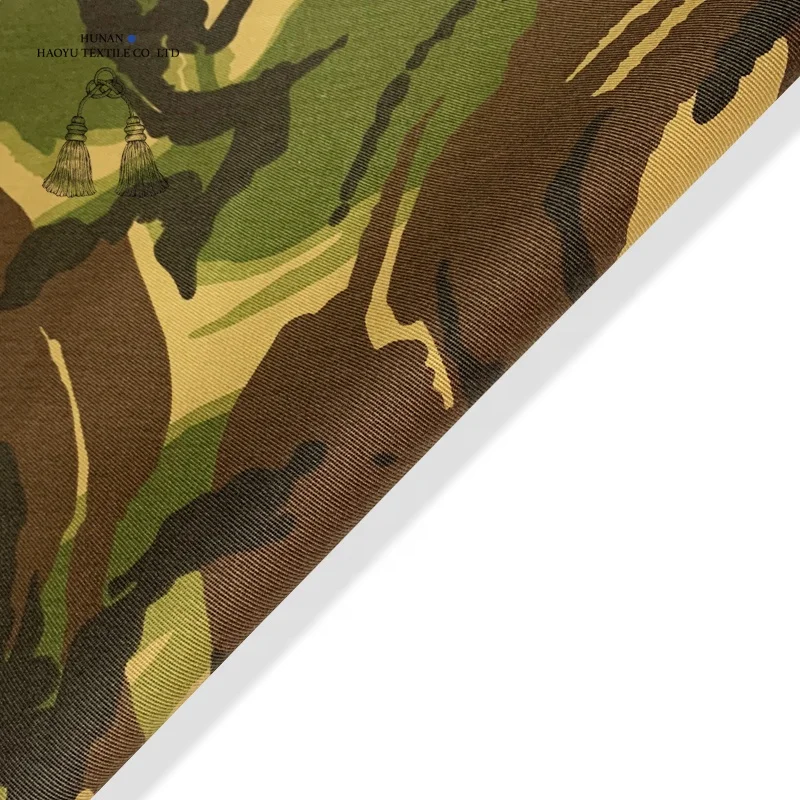 Uniform textile cvc 60 cotton 40 polyester twill fabric for workwear