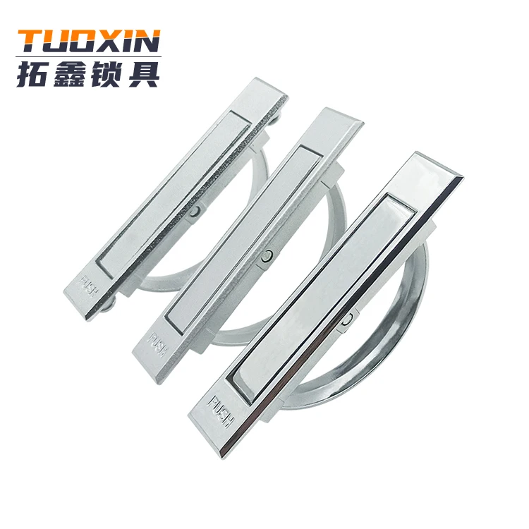 Tuoxin LS707  tatami concealed installation Cabinet door invisible Rotary Handles