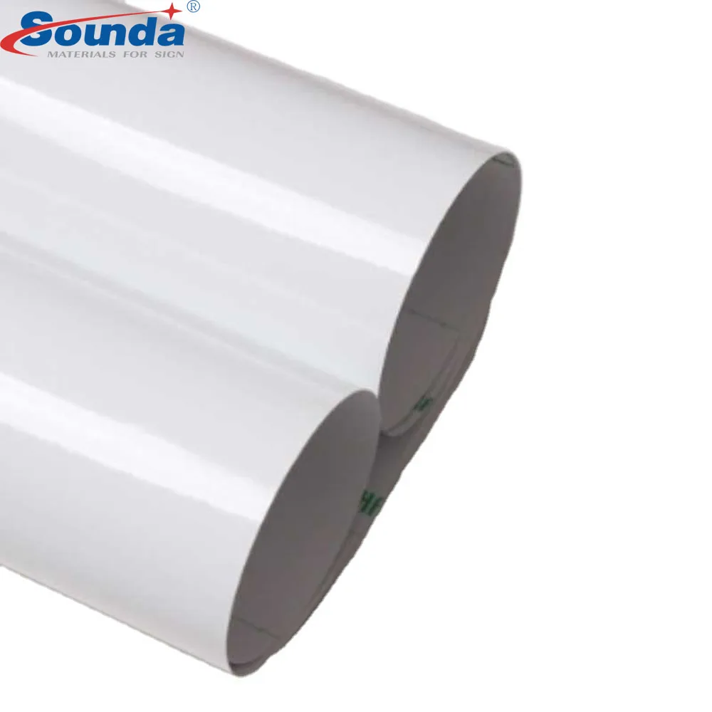 
Adhesive-Backed Vinyl for Digital Print Media High Tack Permanent 