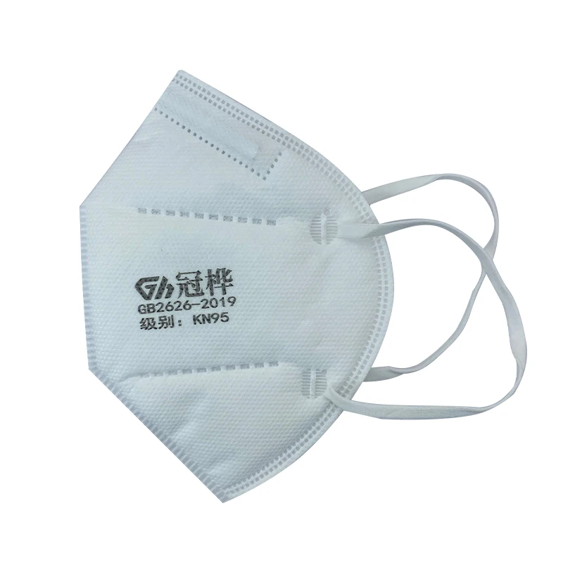 Guanhua GB2626 5-Layer Disposable Adult Respirator Mask Half Face KN95 Standard Dustproof KN95 Standard