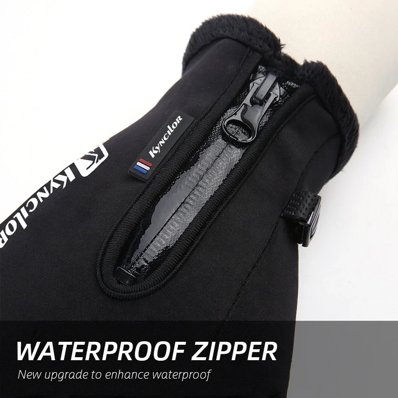 VICTGOAL full finger riding gloves motorcycle full finger warm thermal cycling gloves men racing gym sports gloves