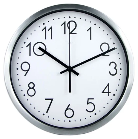 41cm Round Metal Wall Clock For Avon