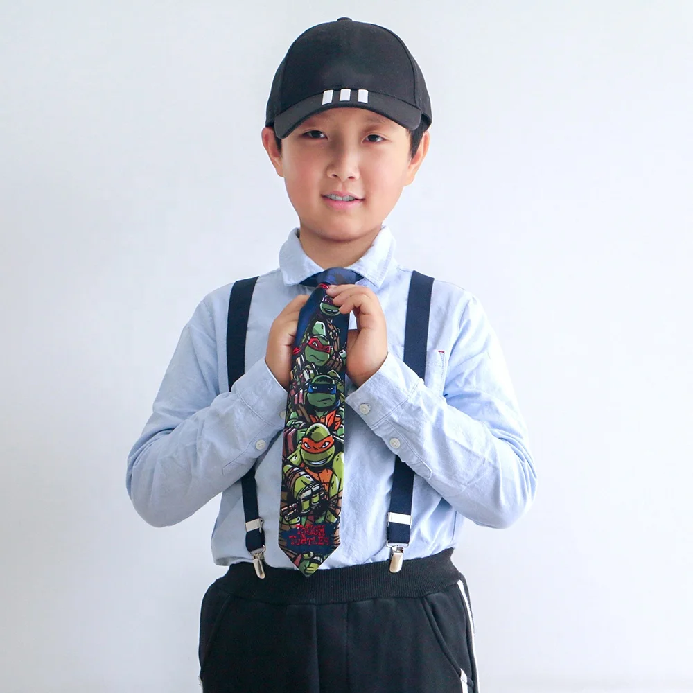 
Школьный эластичный галстук на молнии из полиэстера 