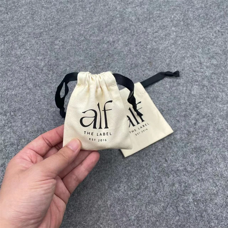 Custom logo Microfiber Velvet Jewellery Gift Jewelry Pouch with logo Custom Small Jewlery Bag for Earrings