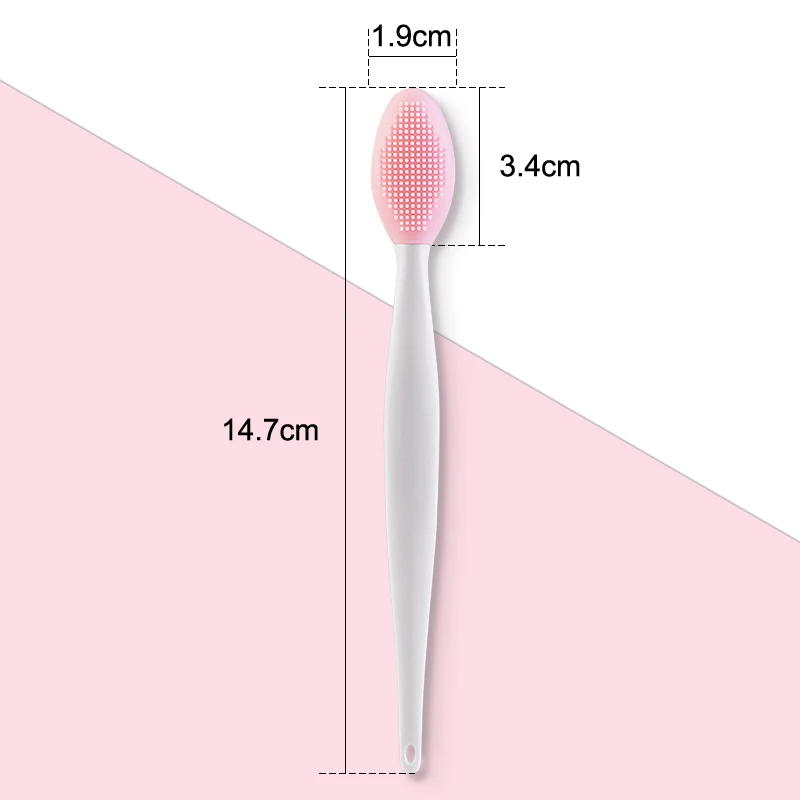 Silicone Nose Cleansing Brush Blackhead Remover Facial Kit for Women Lip Scrubber