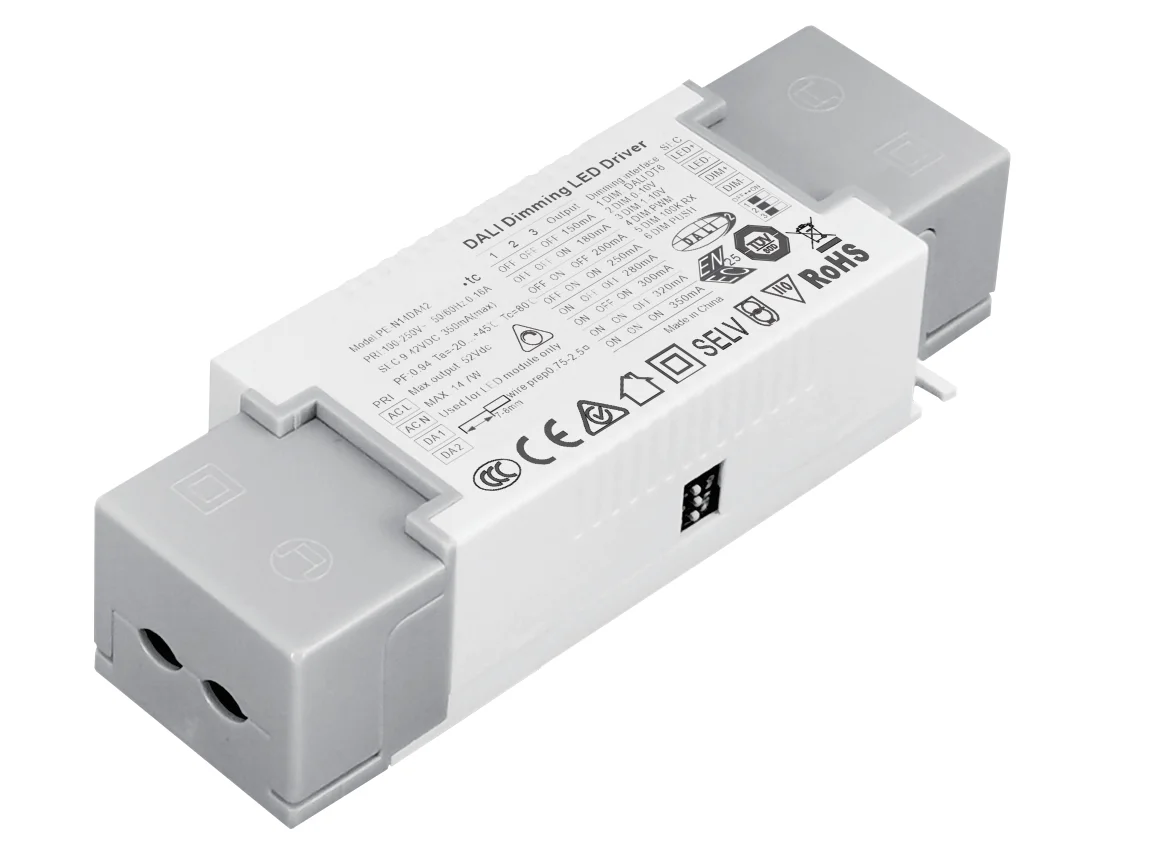 25 Watt Dimmable Led Driver With Ac Cord 30W 72W Dimmer Dali 320W Constant 12V Input