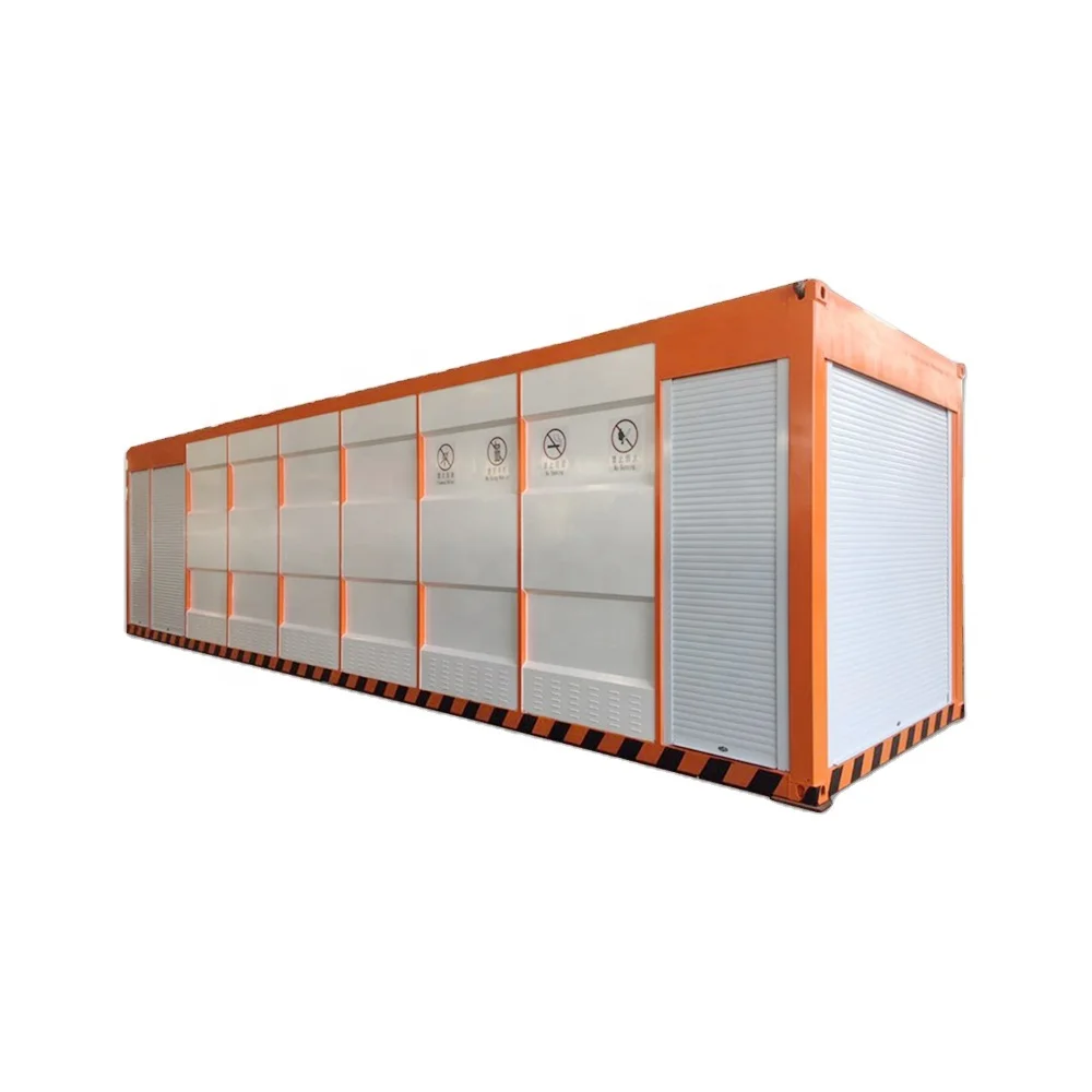 HAOSHENG gas station fully-edclosed skid mounted