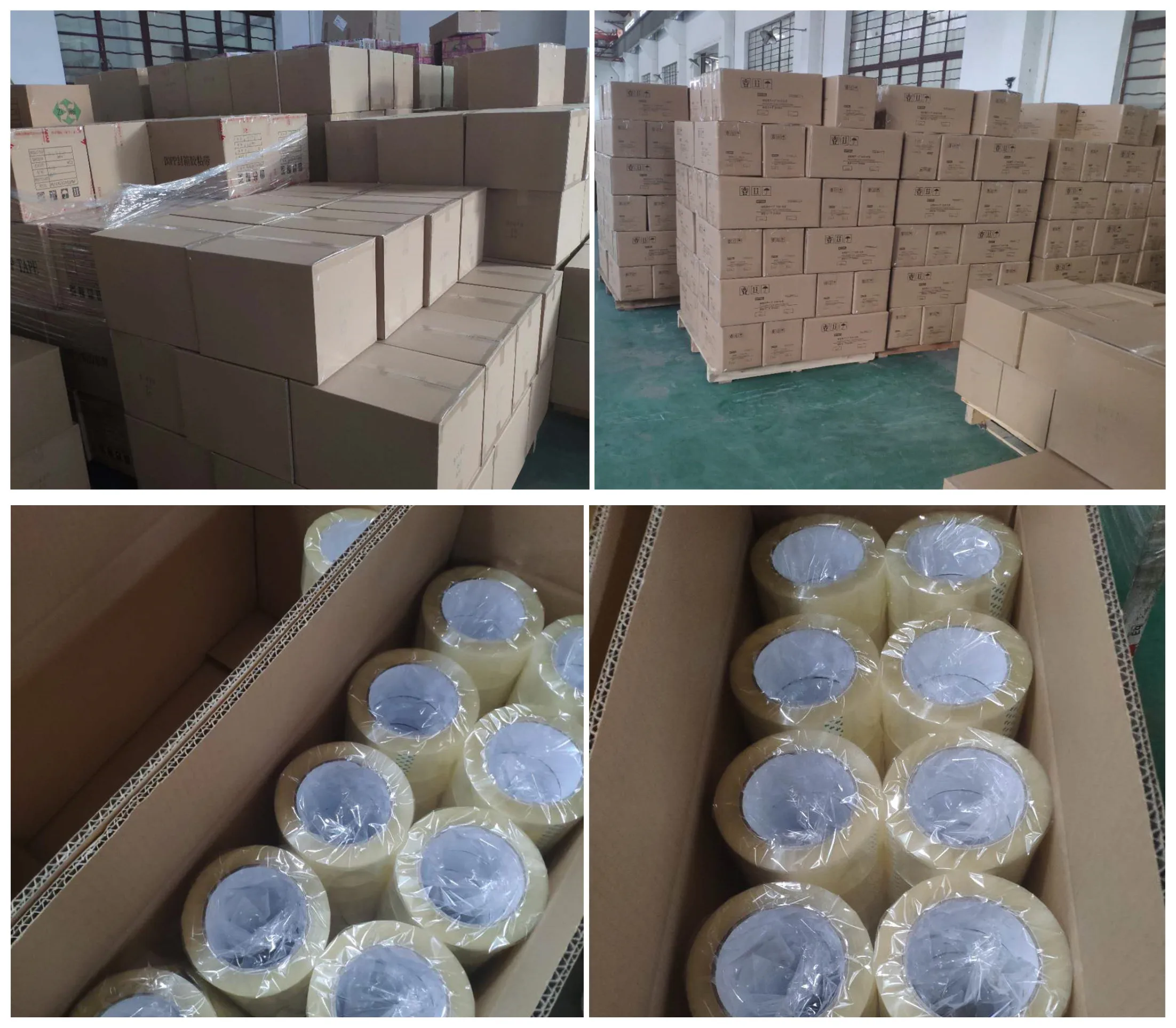  Wholesale Custom Adhesive Gummed Carton Sealing Bopp Brown Packing