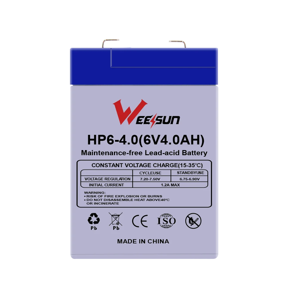 Egypt hot sell 6v 4ah 6v 4.5ah 6v 5ah 20hr rechargeable ups 6v rv battery 6v 5a power supply for electronic scale kids car