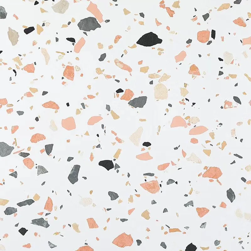 Terrazzo decor tile 600x600 Terrazzo floor tiles 24`x24`Showroom Terrazzo porcelain tile for economic use