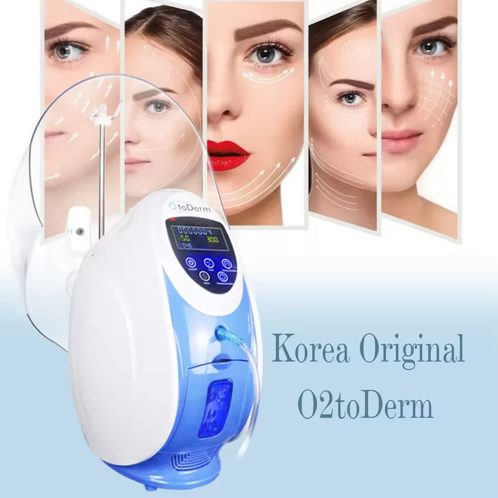 O2toDerm Oxygen Therapy Skin Rejuvenation with High-concentrated and Anion Soothing Anti-aging Machine