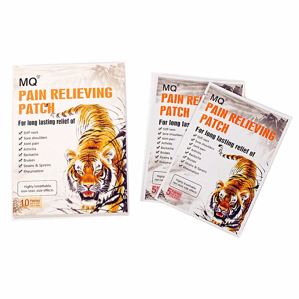 2020 New Product  Hot Selling MQ Balm pain relieving patch arthritis back rheumatic tiger pain patch