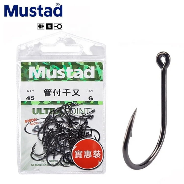 Супер мощный рыболовный крючок Mustad 10104SP-BN для морской рыбалки круглые рыболовные крючки большого