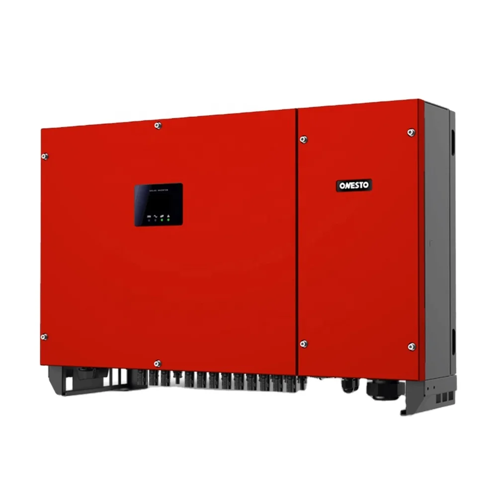 High Efficiency 99% Three Phase Quad MPPT Solar Inverter for Large Scale Industrial Commercial Sites