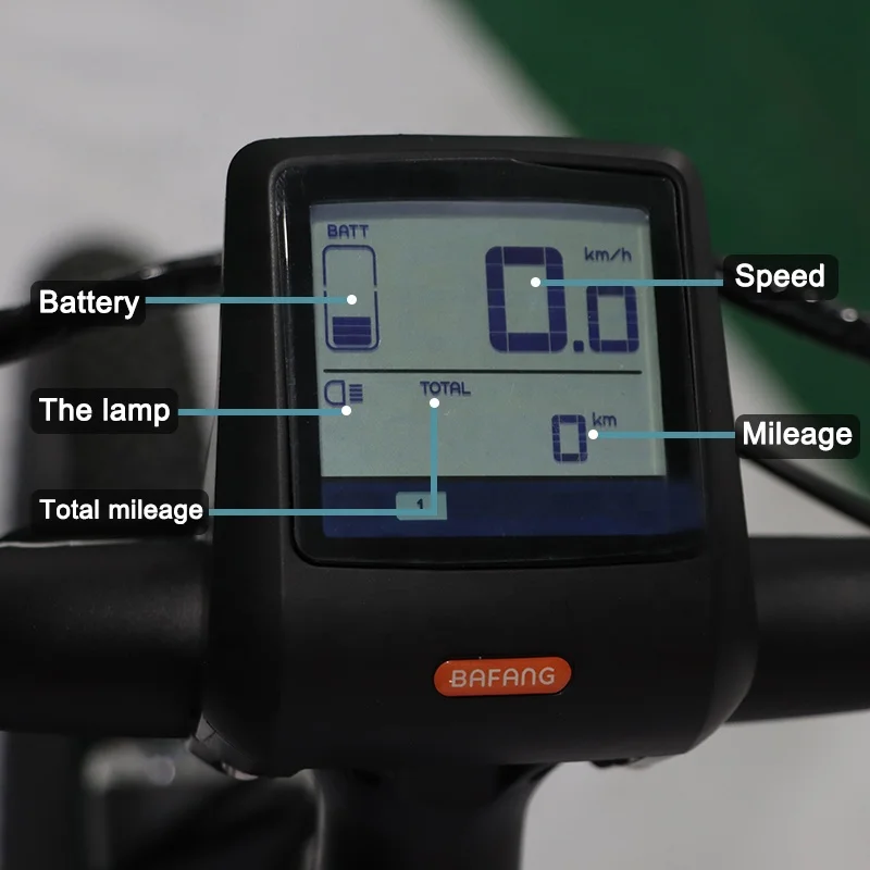 Newly Designed Bafang Mid Central Drive Motor E Bike 36V 250W 10.4AH Sport City Road Adult Electric Bike For women Men