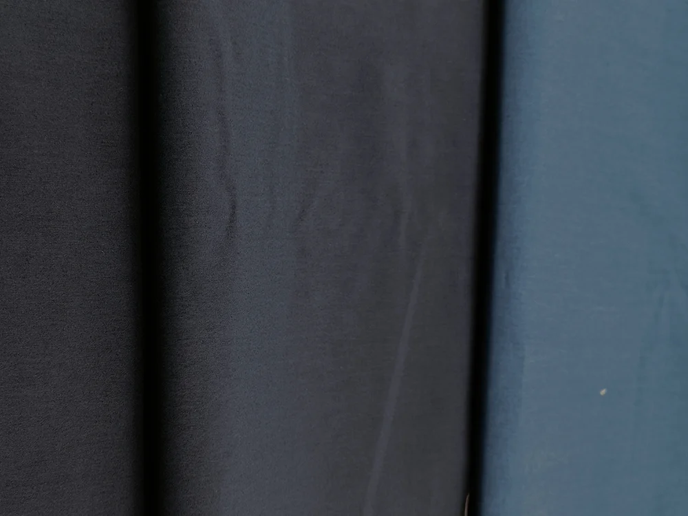 MIZUDA текстильная ткань, обычная ткань, хлопок, нейлон, ткань для одежды, окрашенная, цвет на заказ, бесплатный образец