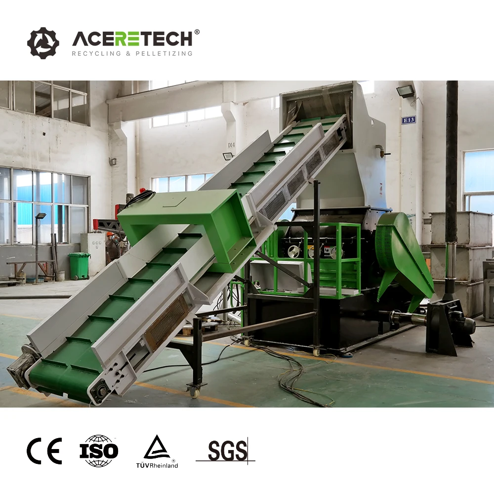 Free Accessories GF500/700 plastic PET Bottles crusher Plastic Films crushing machine price