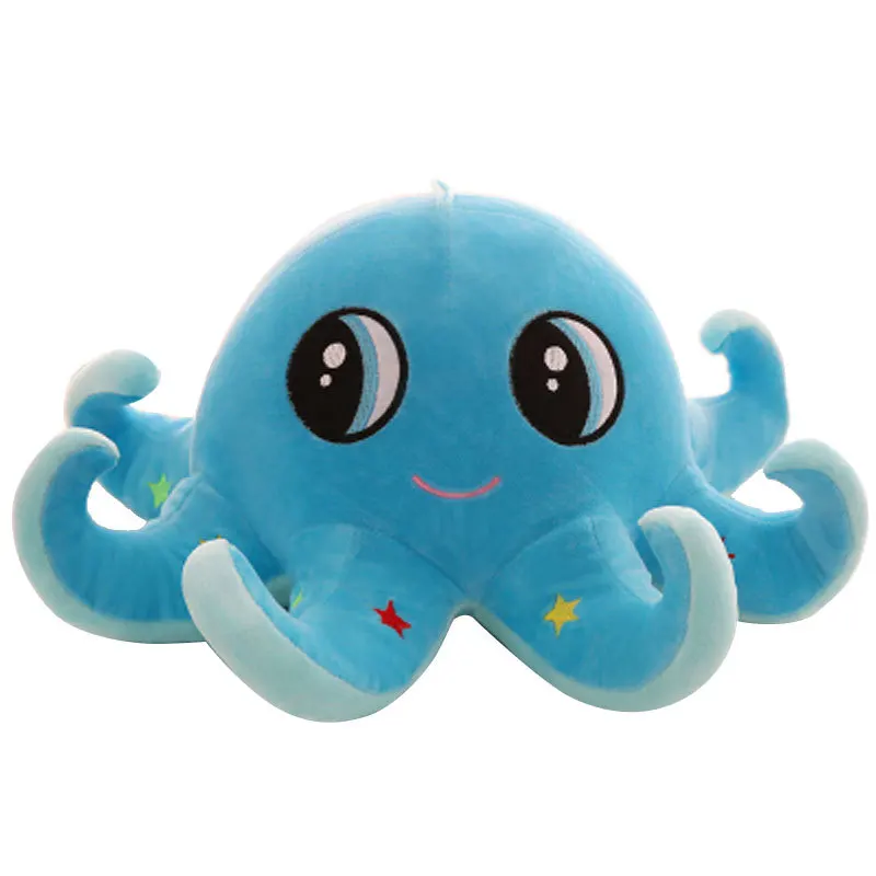 HECION Baby Toys Octopus Doll Pillow Children Birthday Gift Plush Toy 25cm 60cm Multiple Colors Stuffed Octopus