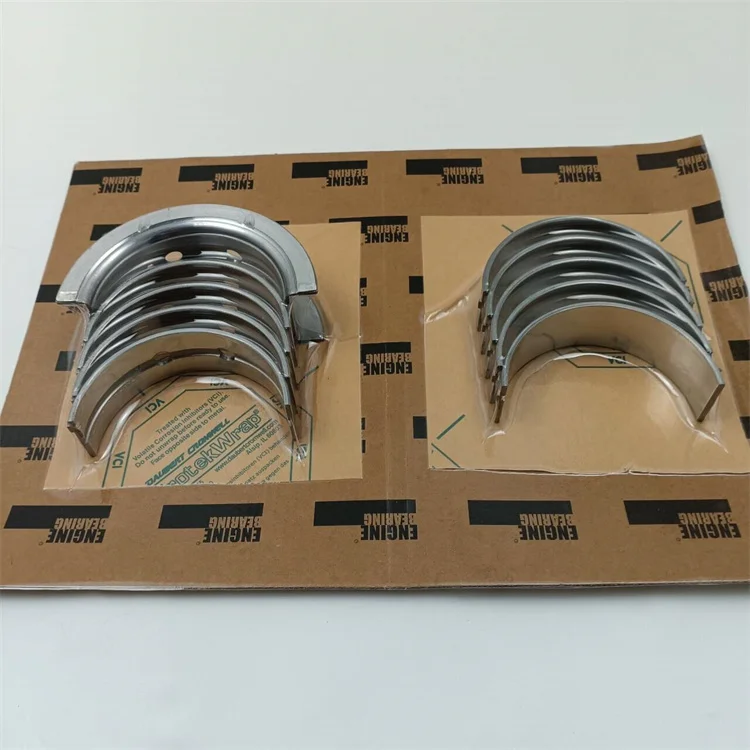 High performance Cummin 4BT 6BT diesel engine construction machinery spare parts main bearing set 3802010