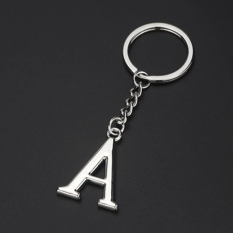 Creative case English Letter Key Chain Europe and the United States Hot Souvenir Gift Key Chain Name Letter Pendant