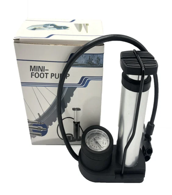 Pedal high-pressure pump mini portable electric bicycle motorcycle car home pedal air pump