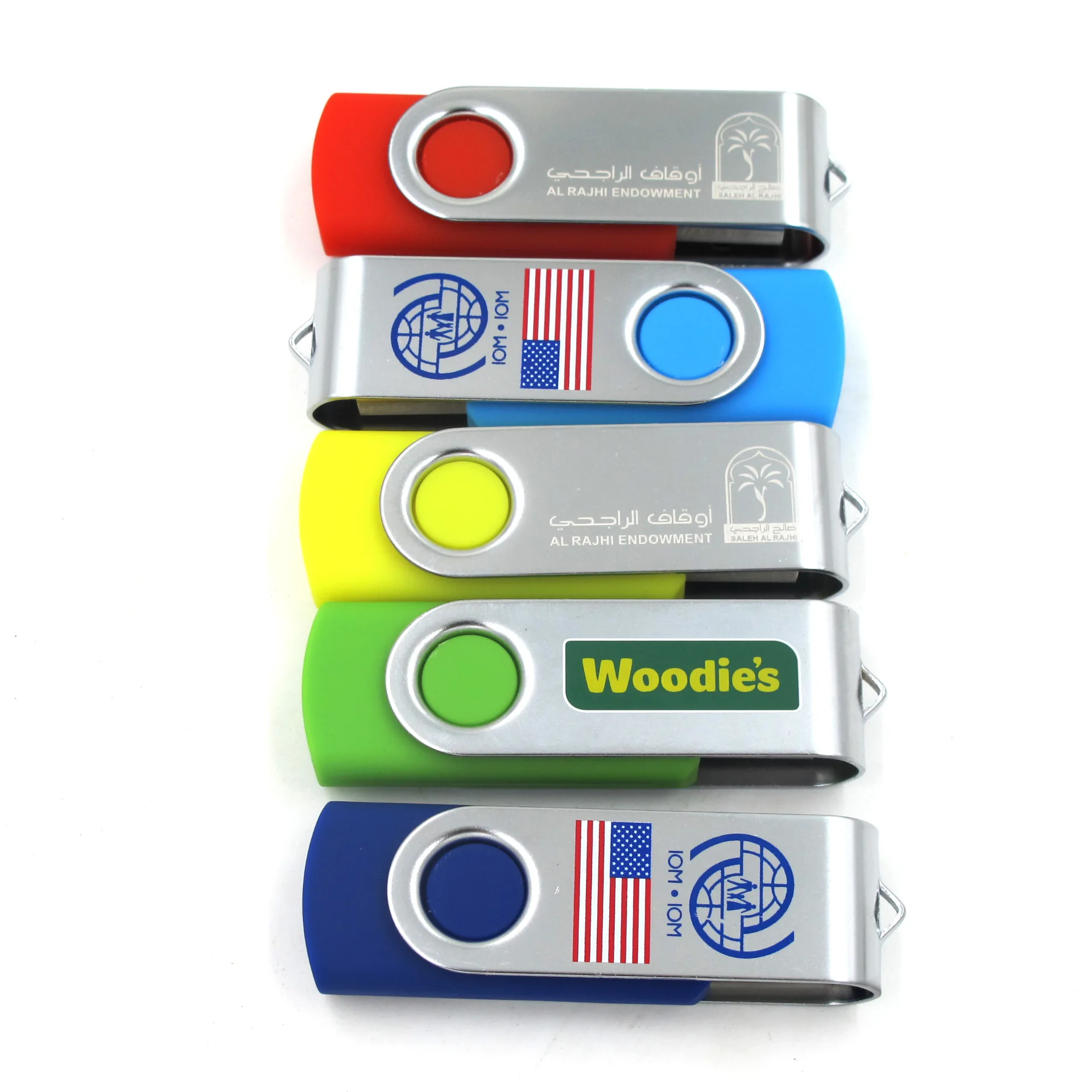Hot Sales 100% original brand Swivel USB Stick 1GB 2GB 4GB 8GB 16GB 32GB 64GB 128GB Pendrive mini USB Flash Drives