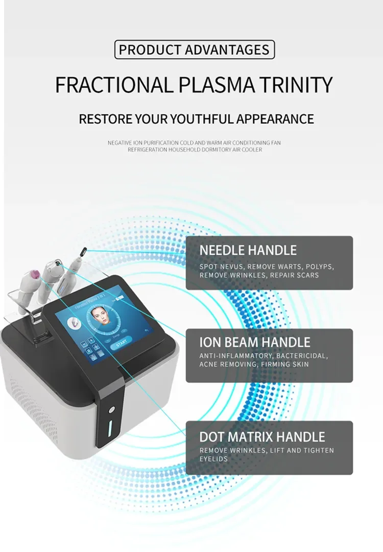 Beauty products cold plasma personal beauty device in the world cold plasma machine disinfects the skin