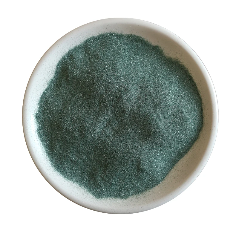 High quality 98% sic black emery / carborundum / silicon carbide granule / grain / grit mesh powder