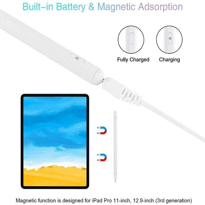  Palm Rejection touch screen pen for Apple Pencil For iPad tablet
