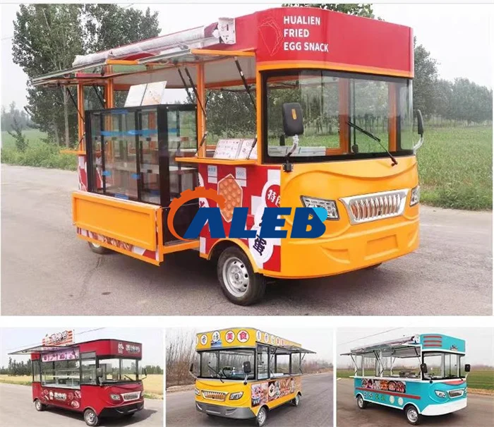 clothing display and sales mobile vehicle street view four wheeled vehicle