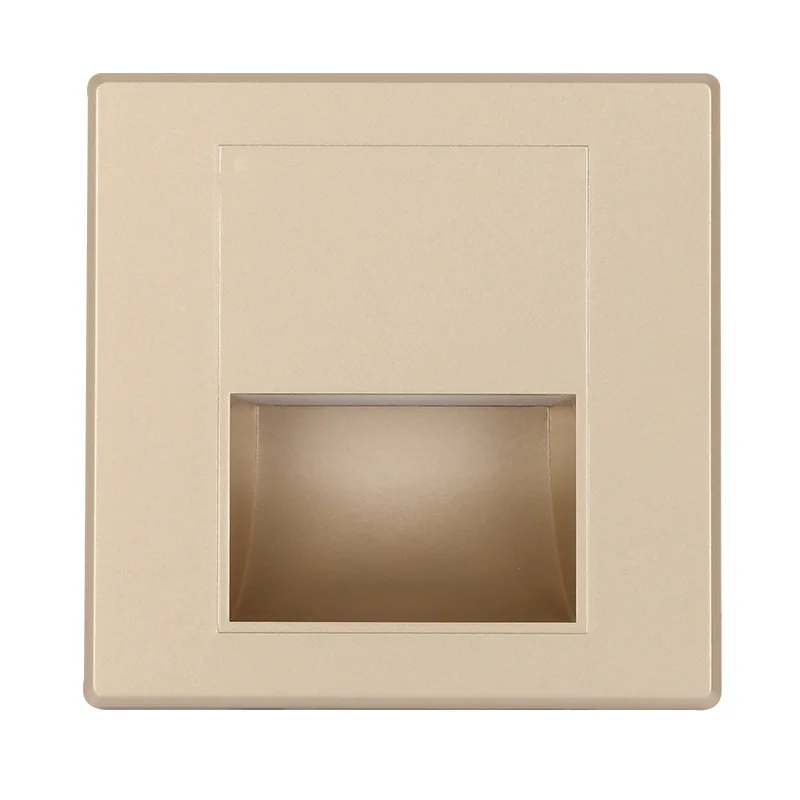 Настенный подземный светильник, водонепроницаемые светодиодные лампы для ступенек, лестниц, Уличный настенный утопленный угловой светильник для сада