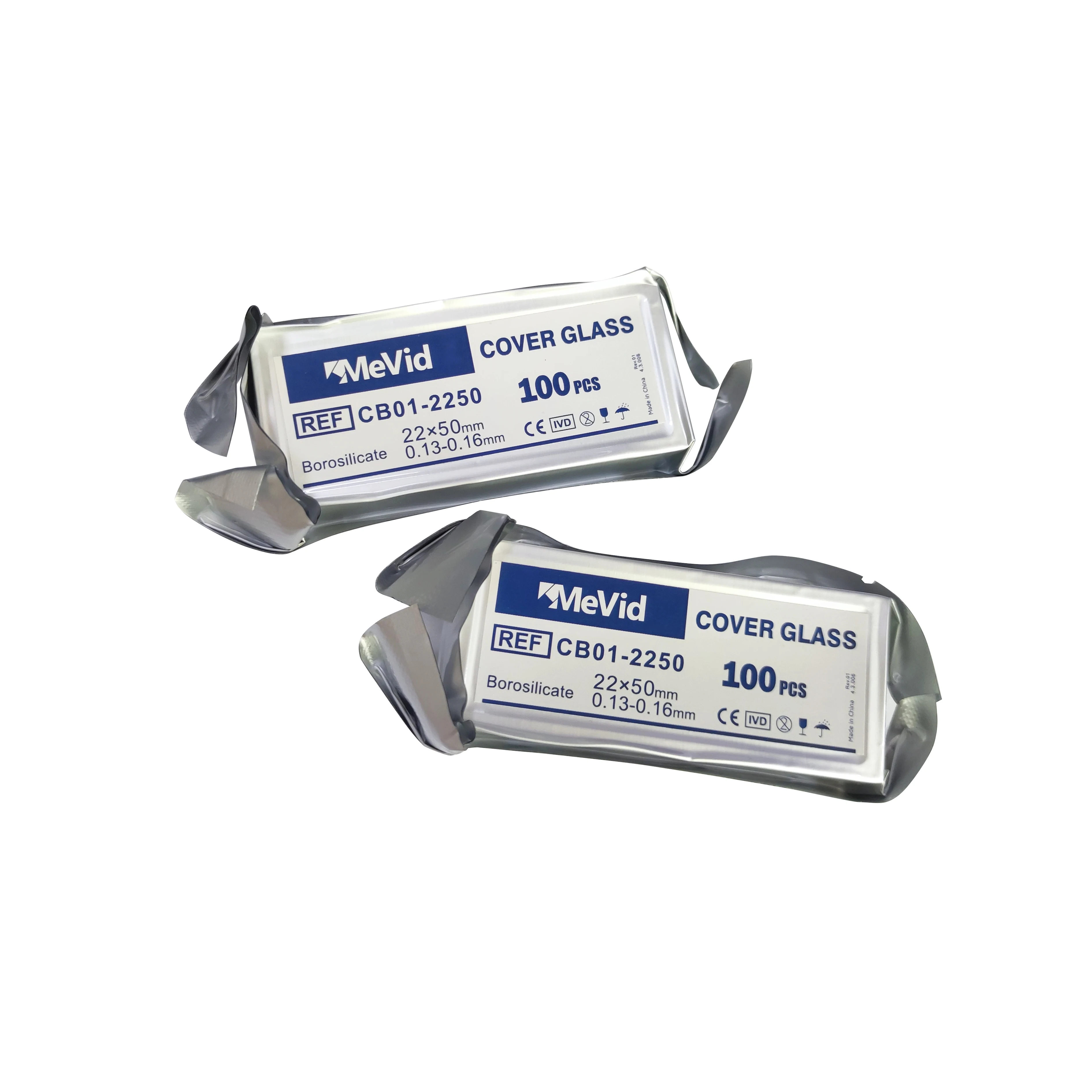 Microscope Slide Pre-Cleaned Hemaglas Cover Glass for Lab Use