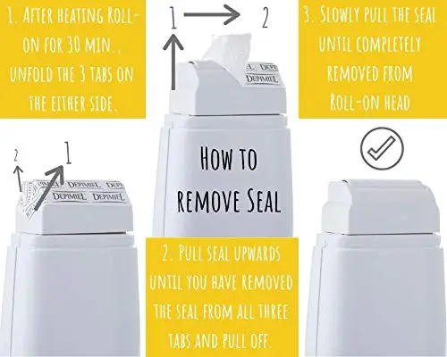 wholesale professional painless Hair Removal Empty Roll on Wax Cartridges Wax Roll-On Depilatory Heater